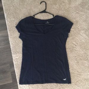 Navy blue hollister v-neck women’s size S